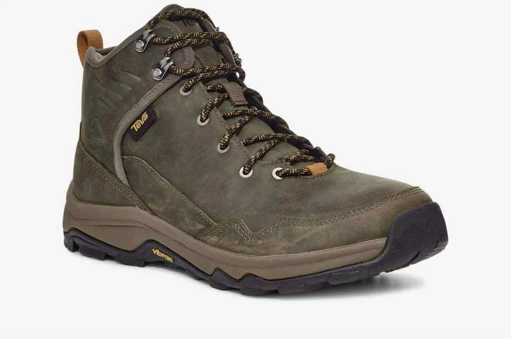 商品Teva|Teva Men's Riva Mid Rp Waterproof Hiking Boots Dark Olive,价格¥837,第2张图片详细描述