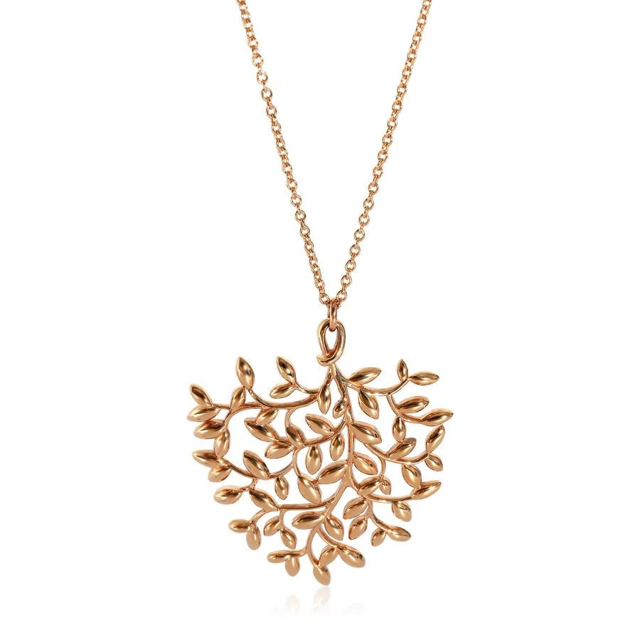 商品[二手商品] Tiffany & Co.|Pre-Owned Tiffany & Co. Paloma Picasso Large Olive Leaf Pendant in 18K Rose Gold,价格¥25165,第2张图片详细描述