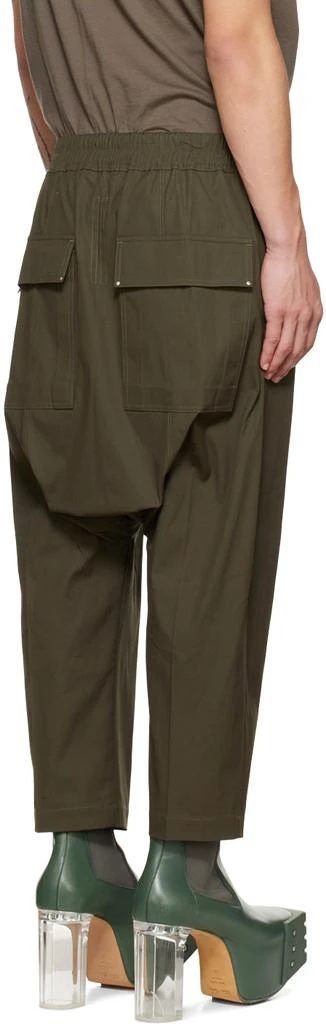 商品Rick Owens|绿色 Cropped 长裤,价格¥3590,第3张图片详细描述