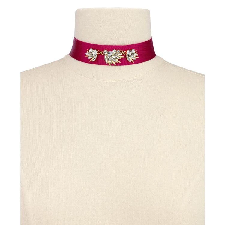 商品INC International|Gold-Tone Pink Crystal Stone Choker Necklace, Created for Macy's,价格¥56,第3张图片详细描述