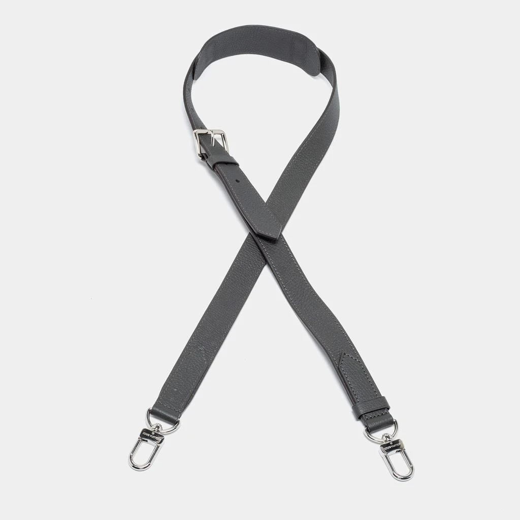 商品[二手商品] Louis Vuitton|Louis Vuitton Dark Grey Leather Adjustable Shoulder Bag Strap,价格¥1294,第1张图片