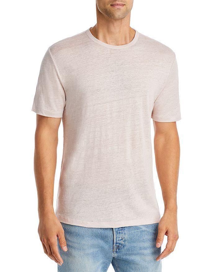 商品Vince|Linen Solid Tee,价格¥643,第3张图片详细描述