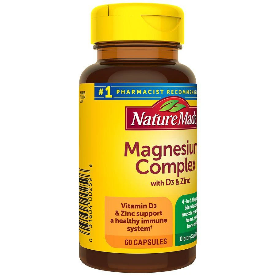 Magnesium Complex with Vitamin D and Zinc Capsules 60 商品