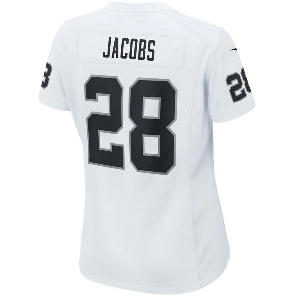 Nike Women's Josh Jacobs White Las Vegas Raiders Player Game Team Jersey 2
