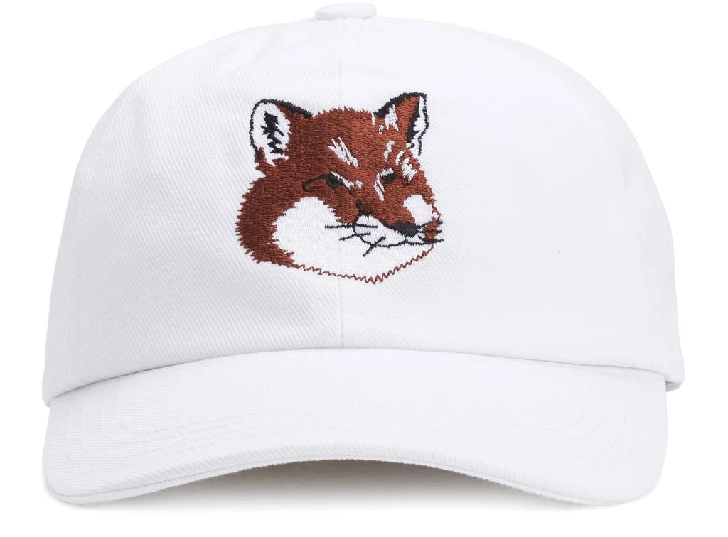 商品Maison Kitsune|Fox Head 大号刺绣棒球帽,价格¥457,第3张图片详细描述