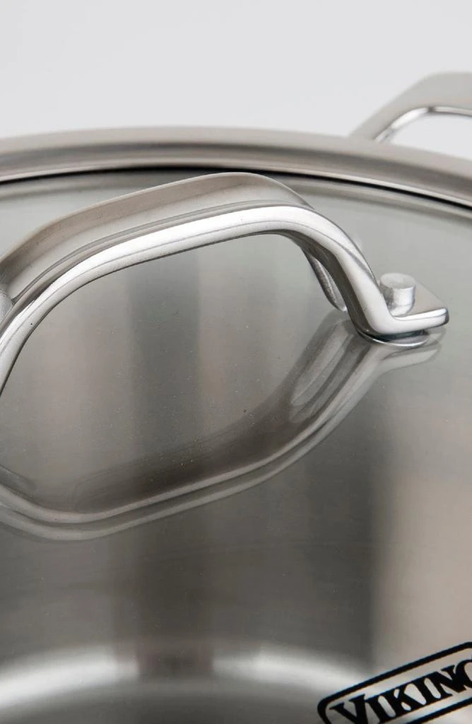 商品Viking|Contemporary 3.4-Quart Stainless Steel Sauce Pan with Lid,价格¥1148,第3张图片详细描述