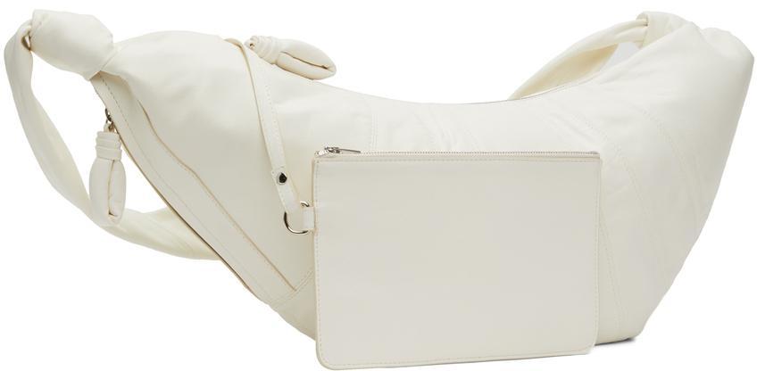 商品Lemaire|White Large Croissant Bag,价格¥5954,第4张图片详细描述