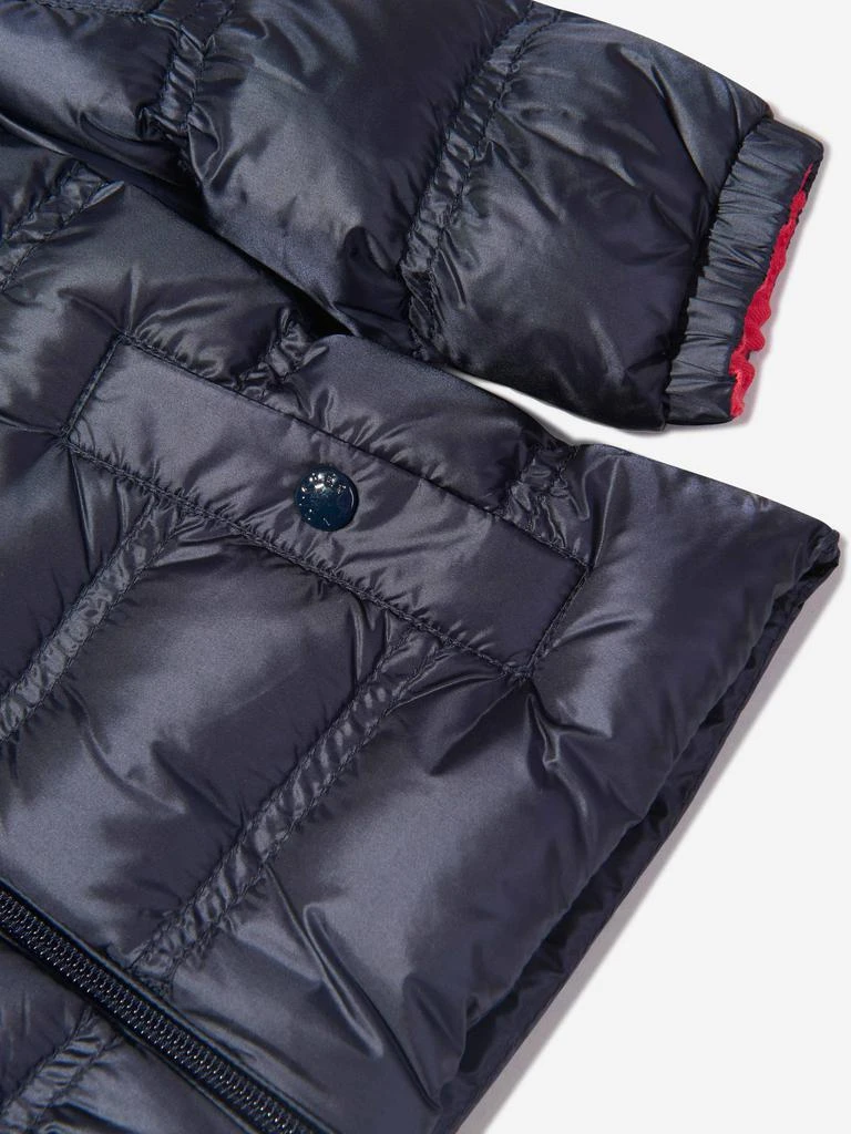 商品Moncler|Moncler Navy Baby Girls Down Padded Childe Jacket,价格¥1525,第2张图片详细描述