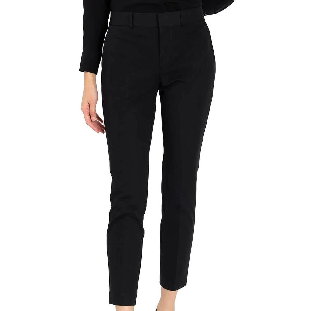 商品Ralph Lauren|Bi-Stretch Twill Trouser in Black,价格¥495,第2张图片详细描述