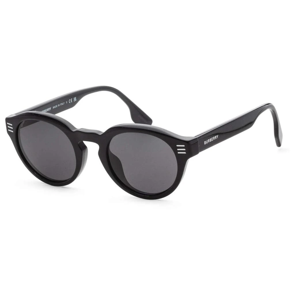 商品Burberry|Burberry Men's Black Round Sunglasses,价格¥798,第1张图片