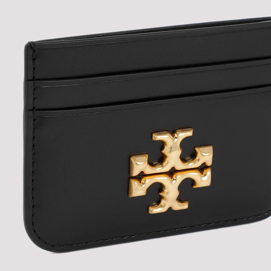 商品Tory Burch|LOGO DETAIL LEATHER CARD HOLDER,价格¥1190,第5张图片详细描述