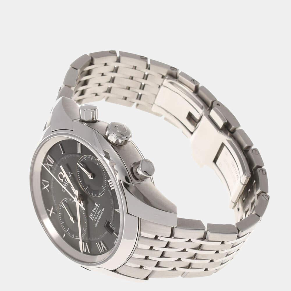 Omega Black Stainless Steel De Ville 431.10.42 Automatic Men's Wristwatch 42 mm商品第3张图片规格展示