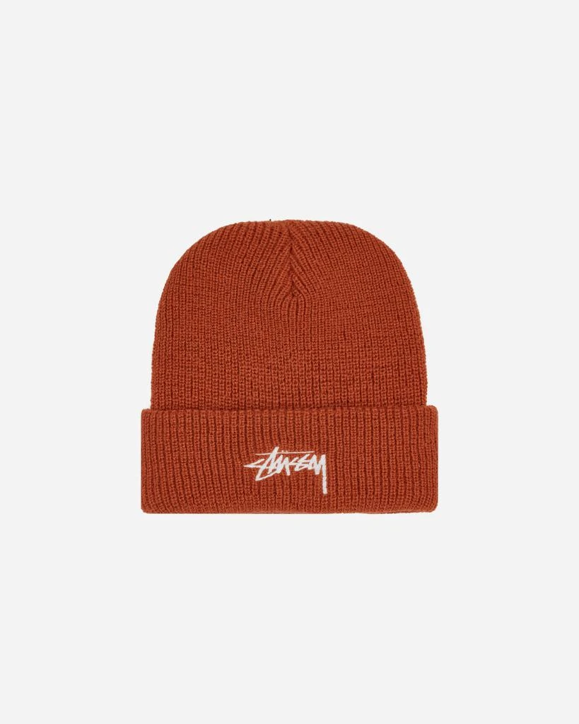 商品STUSSY|Stock Cuff Beanie Orange,价格¥374,第2张图片详细描述