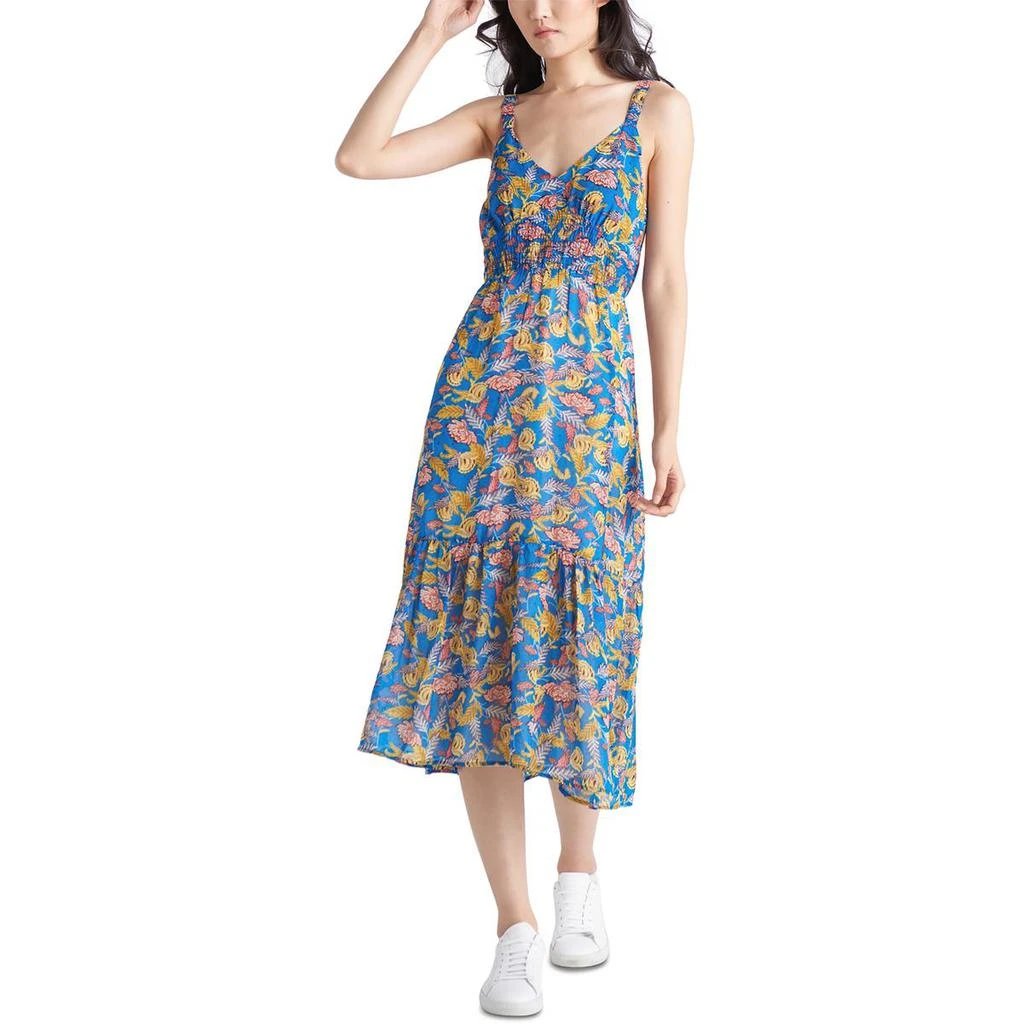 商品Black Tape_|Black Tape_ Womens Tiered Smocked Sundress,价格¥46,第1张图片