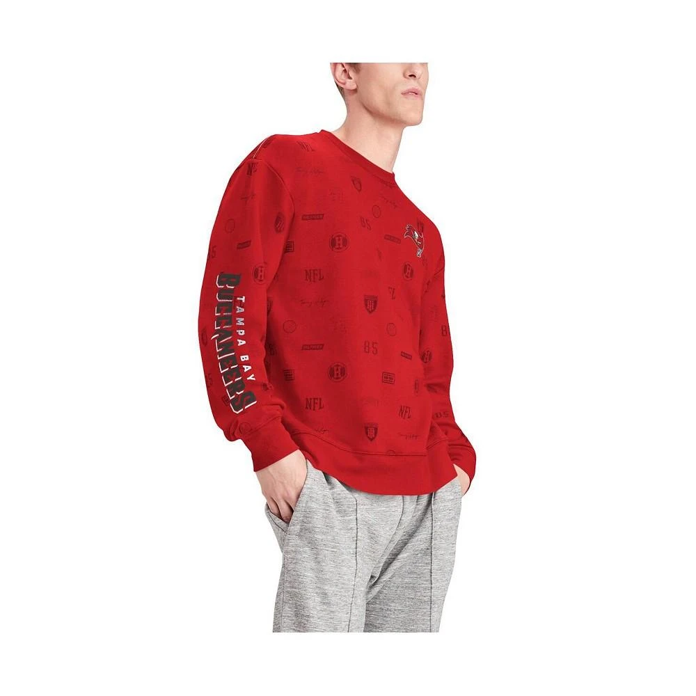 商品Tommy Hilfiger|Men's Red Tampa Bay Buccaneers Reid Graphic Pullover Sweatshirt,价格¥449,第5张图片详细描述