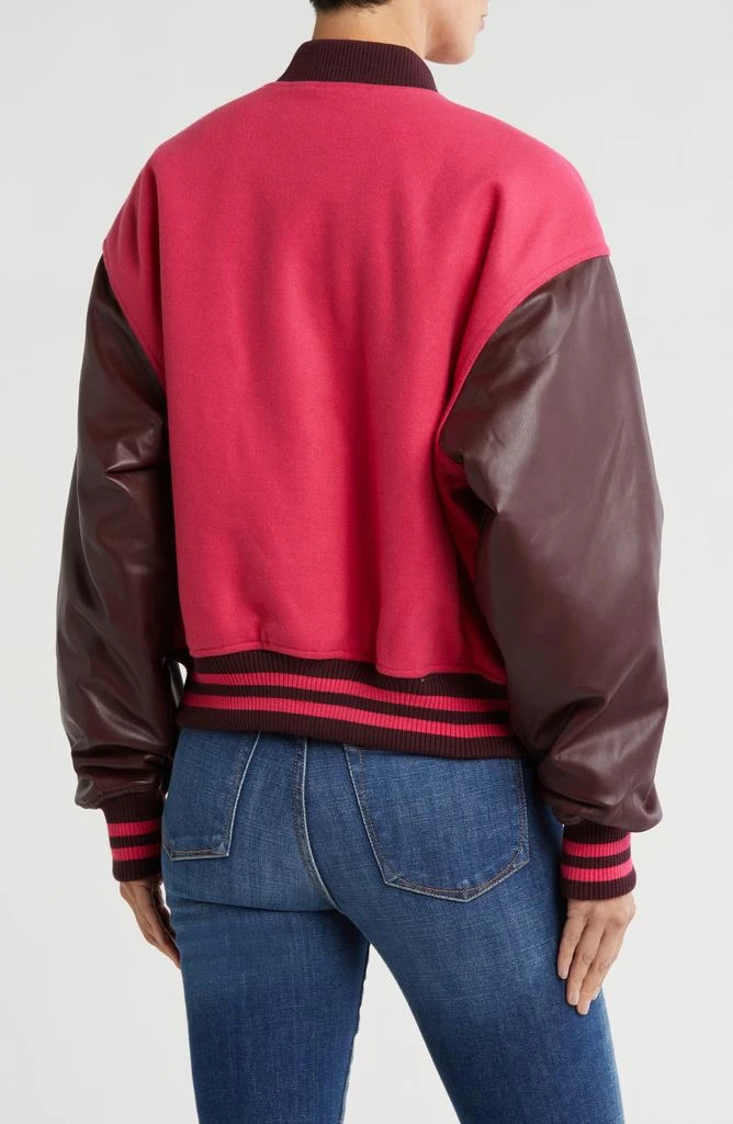 商品Good American|Varsity Bomber Jacket,价格¥197,第2张图片详细描述