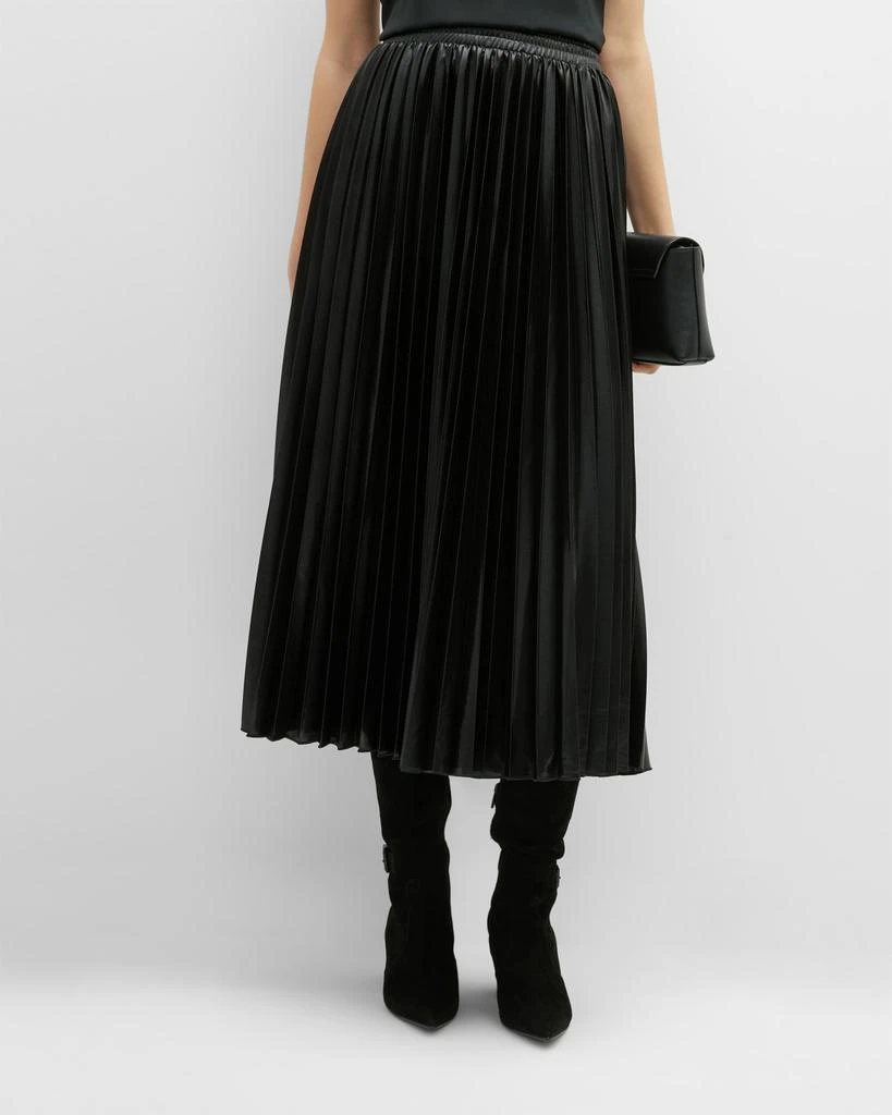 商品Marella|Quincy Pleated Jersey Midi Skirt,价格¥951,第1张图片