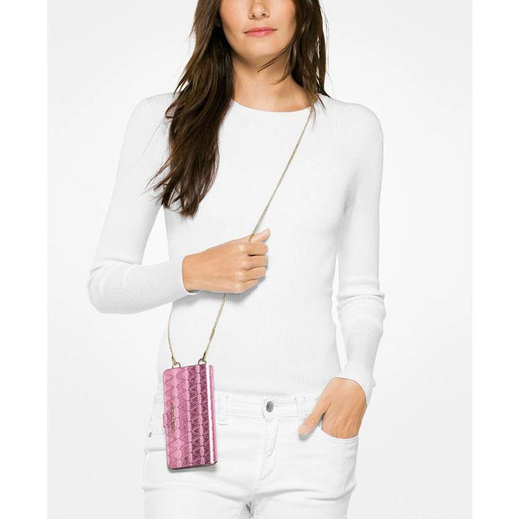 商品Michael Kors|MICHAEL  iPhone 7 Plus Folio Case Crossbody,价格¥370,第2张图片详细描述