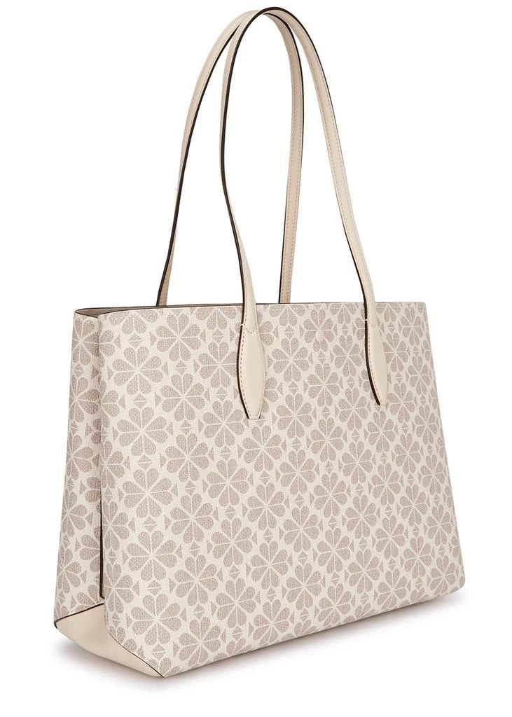 商品Kate Spade|All Day large spade-jacquard canvas tote,价格¥2613,第2张图片详细描述