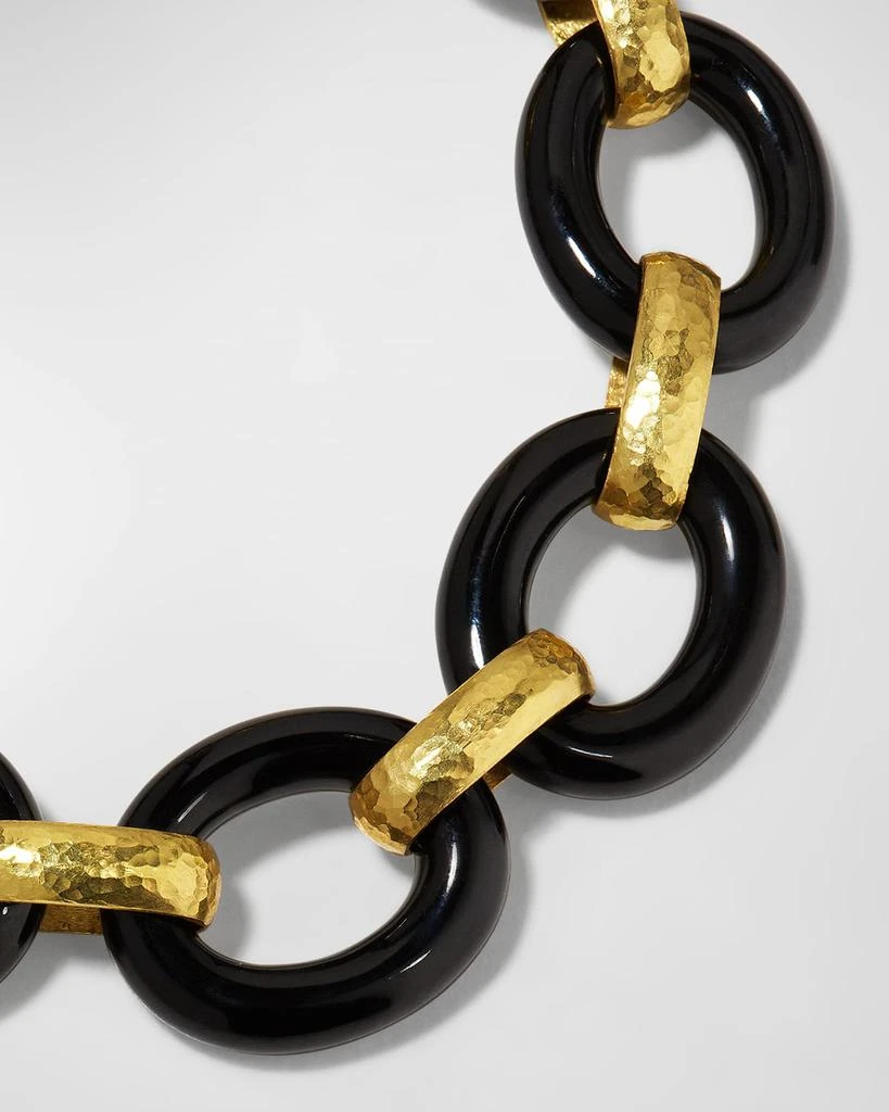 商品Elizabeth Locke|Black Jade and 19k Gold Bracelet,价格¥54793,第3张图片详细描述