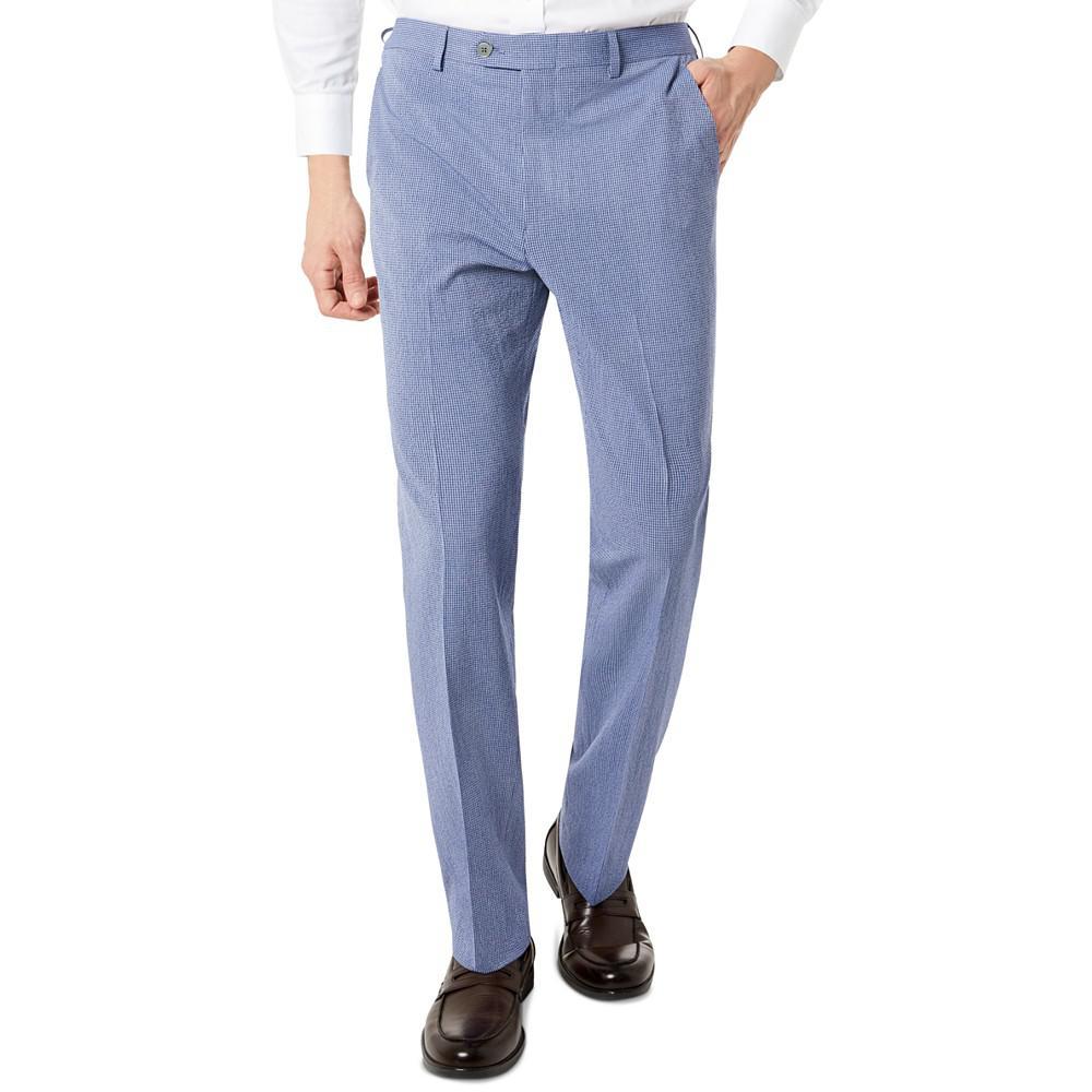 商品Ralph Lauren|Men's Classic-Fit Seersucker Check Suit Separate Pants,价格¥221,第1张图片