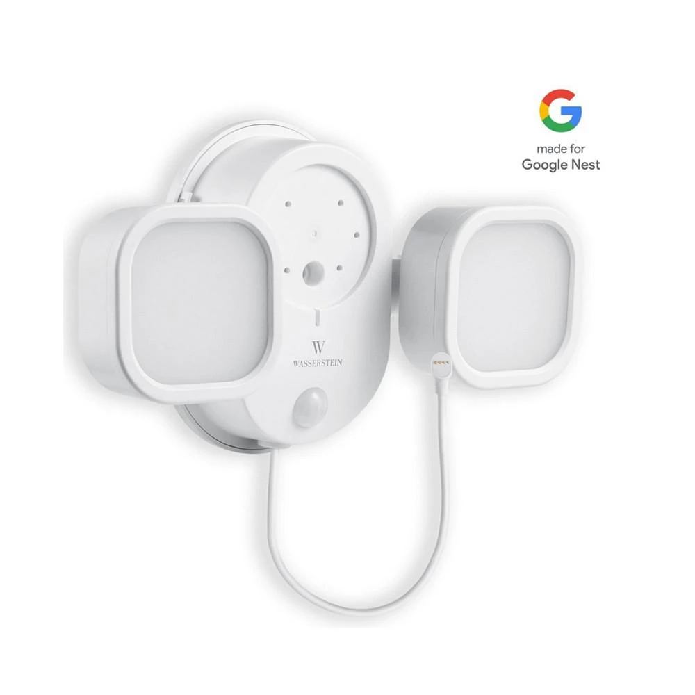 商品Wasserstein|Wasserstein 3-in-1 Floodlight, Charger, and Mount for Cam Outdoor or Indoor, Battery - Made for Google Nest (Camera NOT Included),价格¥522,第3张图片详细描述