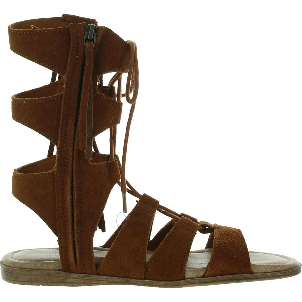 Minnetonka Womens MILOS Faux Leather Open Toe Gladiator Sandals 商品