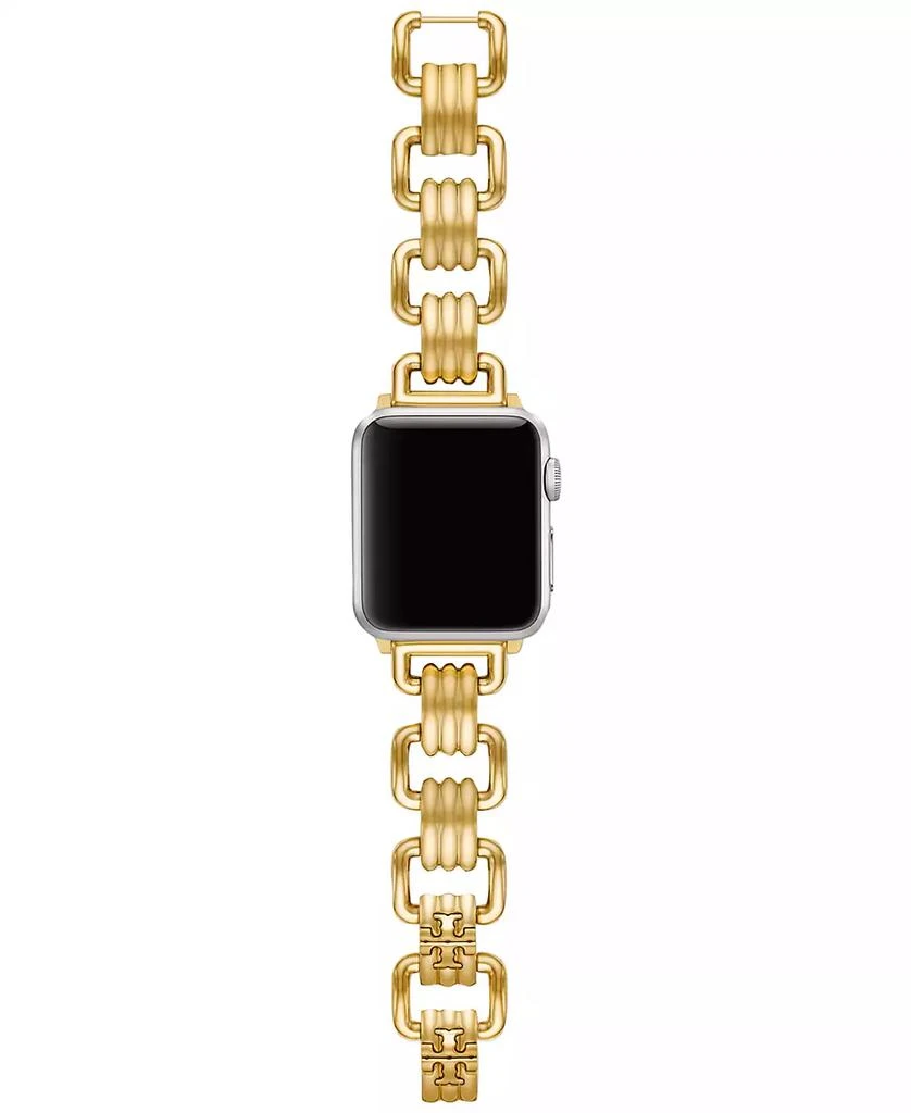 商品Tory Burch|Eleanor Gold-Tone Stainless Steel Jewelry Link Bracelet For Apple Watch® 38mm/40mm,价格¥1337,第2张图片详细描述