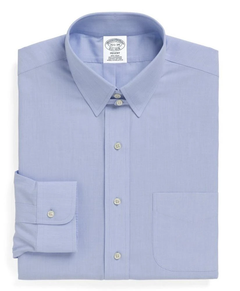 商品Brooks Brothers|Regent Regular-Fit Dress Shirt,  Non-Iron Tab Collar,价格¥408,第4张图片详细描述