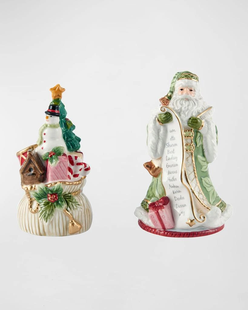 商品Fitz and Floyd|Holiday Home Green Salt & Pepper Set,价格¥388,第2张图片详细描述