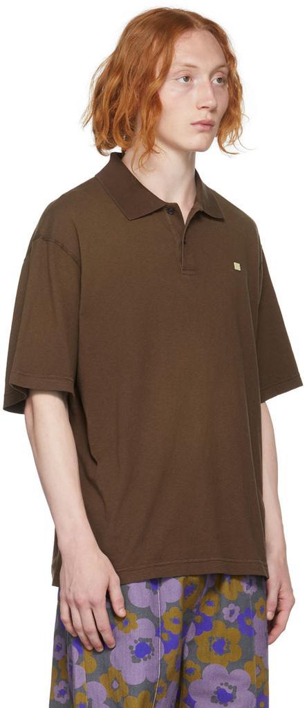 商品Acne Studios|Brown Fade Out Polo,价格¥917,第4张图片详细描述