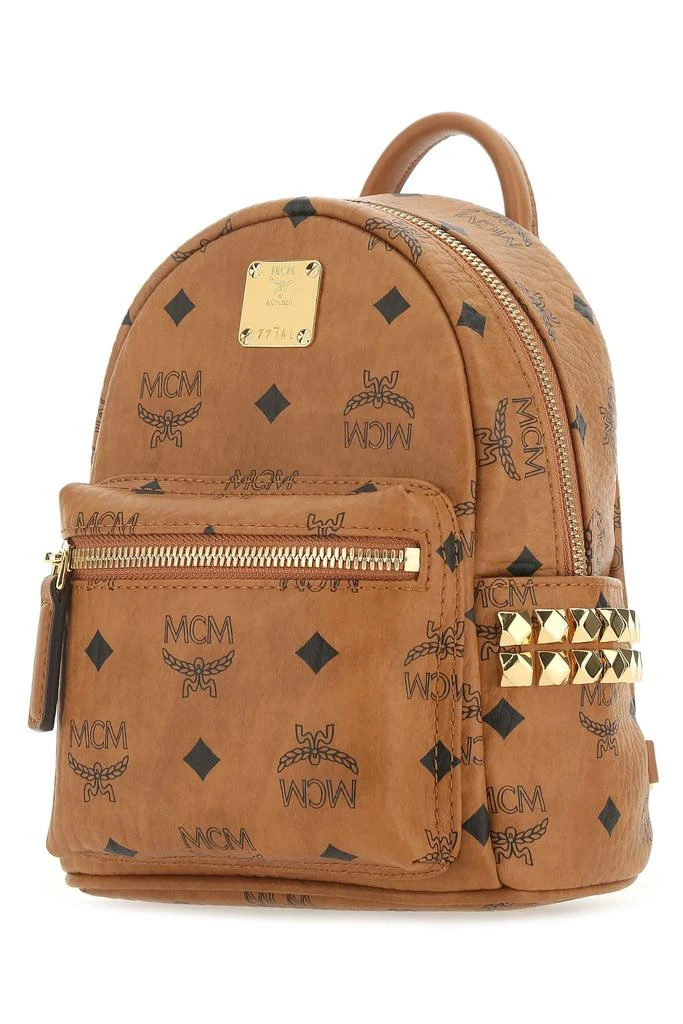 商品MCM|Printed canvas Stark Bebe Boo backpack,价格¥7659,第1张图片