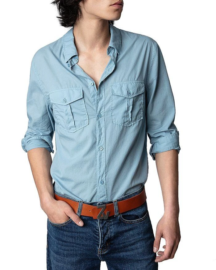 商品Zadig&Voltaire|Thibaut Voile Twin Pocket Shirt,价格¥2015,第1张图片