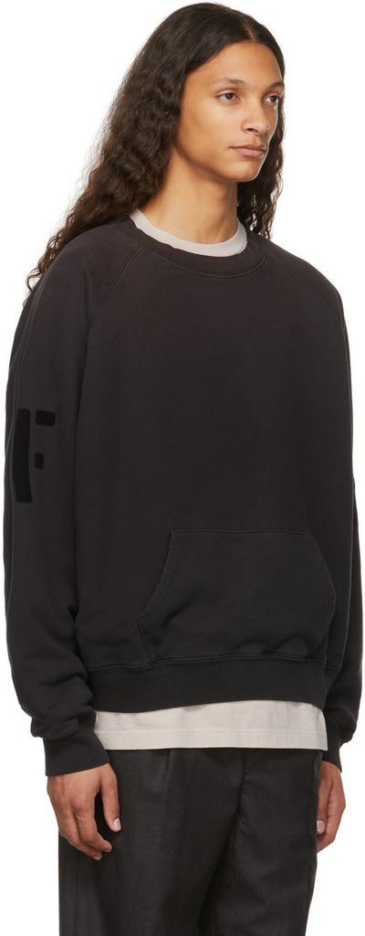 商品Fear of god|Black 'FG' Logo Crewneck Sweatshirt,价格¥4329,第4张图片详细描述