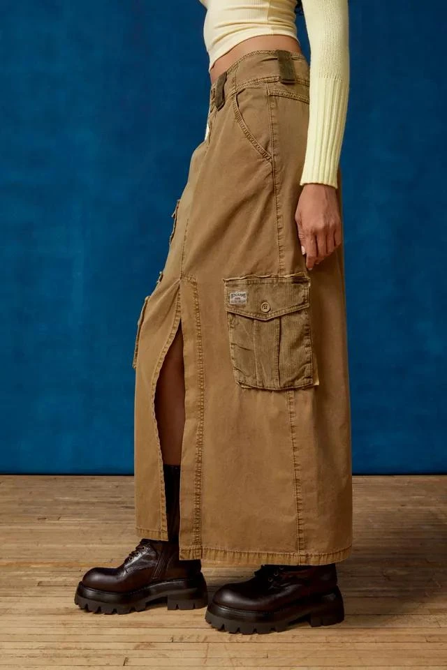 商品BDG|BDG Tracey Utility Maxi Skirt,价格¥112,第3张图片详细描述