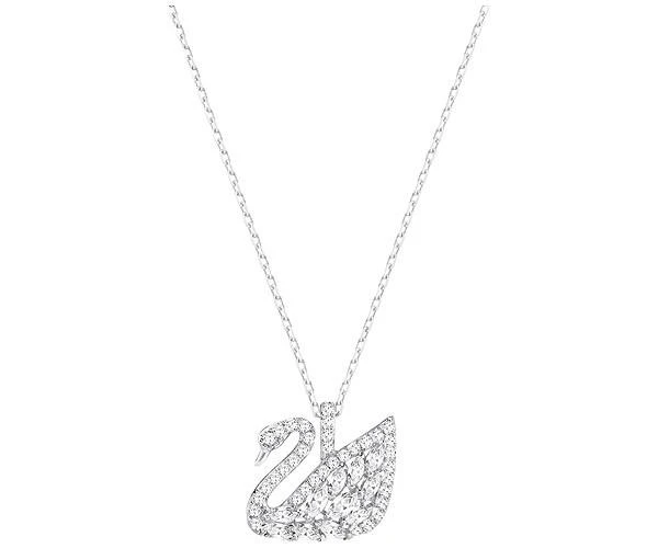 商品Swarovski|Swarovski施华洛世奇  天鹅系列小码镀白金色项链,价格¥1193,第1张图片