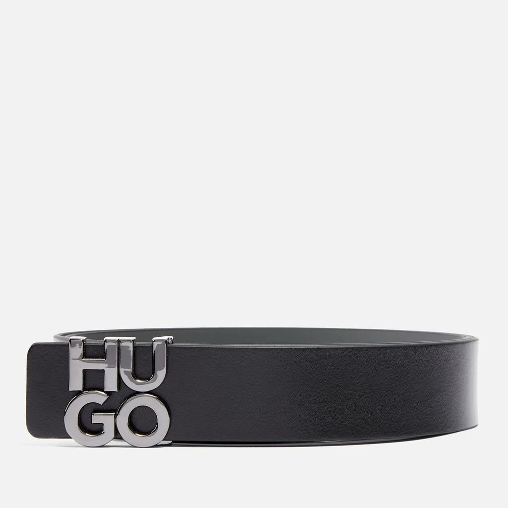 商品Hugo Boss|HUGO Sta_Sz35 Leather Belt,价格¥402,第1张图片