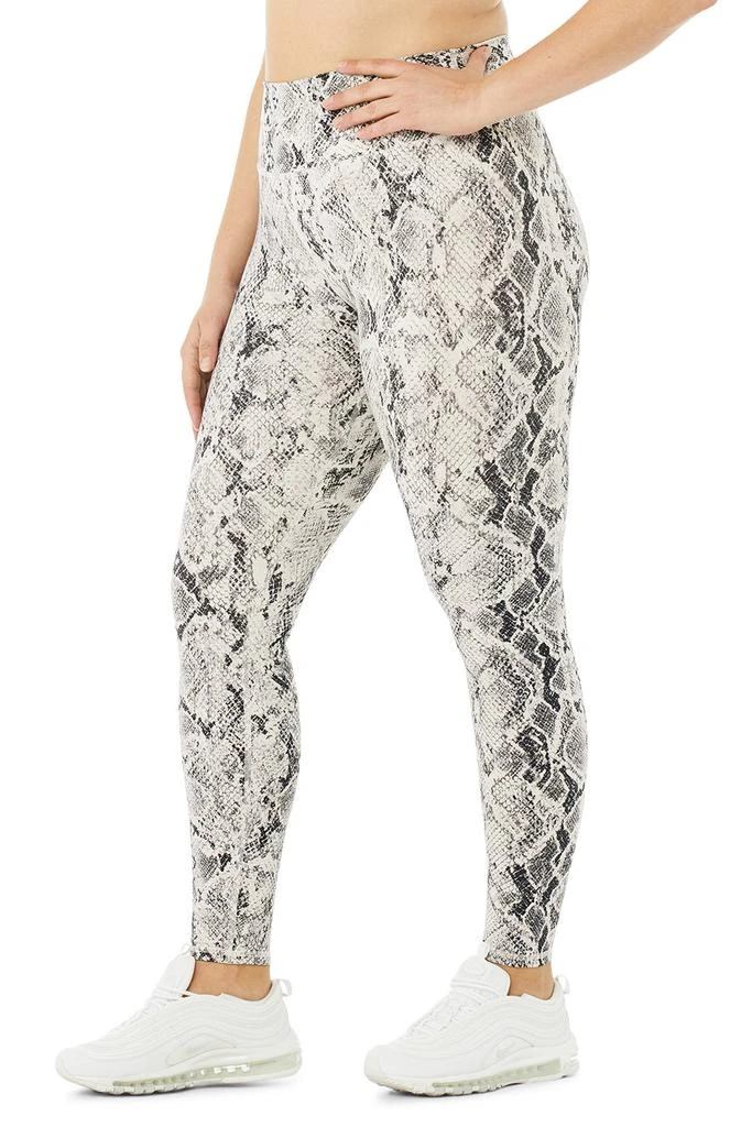 High-Waist Snakeskin Vapor Legging - Bone 商品