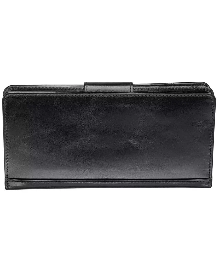 商品Mancini Leather Goods|Men's Casablanca Collection Clutch Wallet,价格¥419,第3张图片详细描述