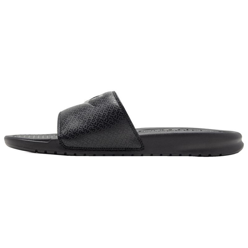 商品NIKE|男款 耐克 Benassi JDI 休闲拖鞋 黑色	,价格¥188,第4张图片详细描述