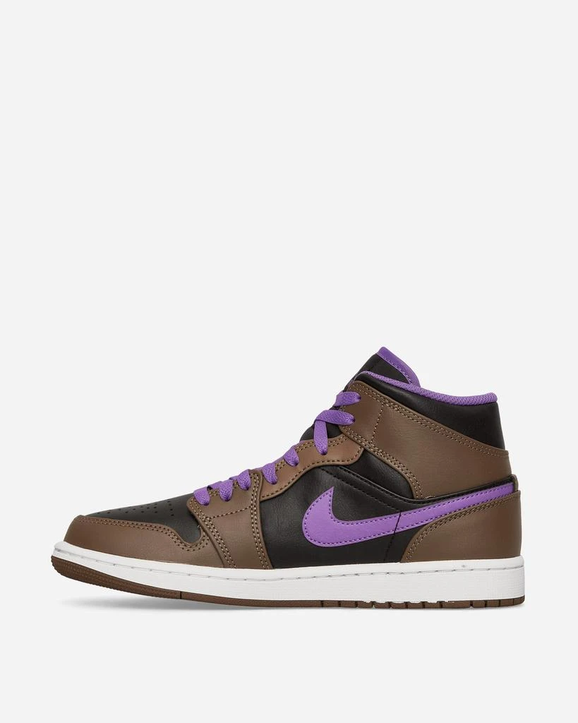 商品Jordan|Air Jordan 1 Mid Sneakers Palomino / Wild Berry,价格¥528,第3张图片详细描述