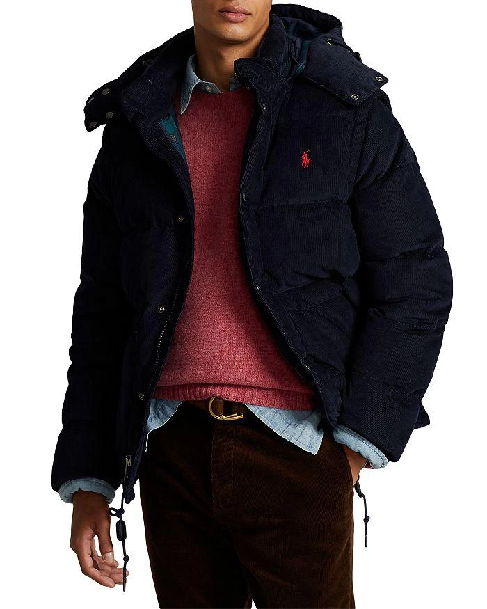 商品Ralph Lauren|Convertible Corduroy Down Jacket,价格¥2236,第1张图片