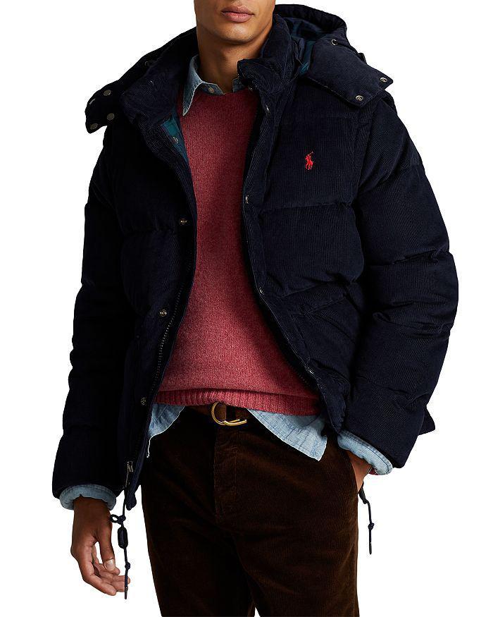 商品Ralph Lauren|Convertible Corduroy Down Jacket,价格¥2140,第3张图片详细描述