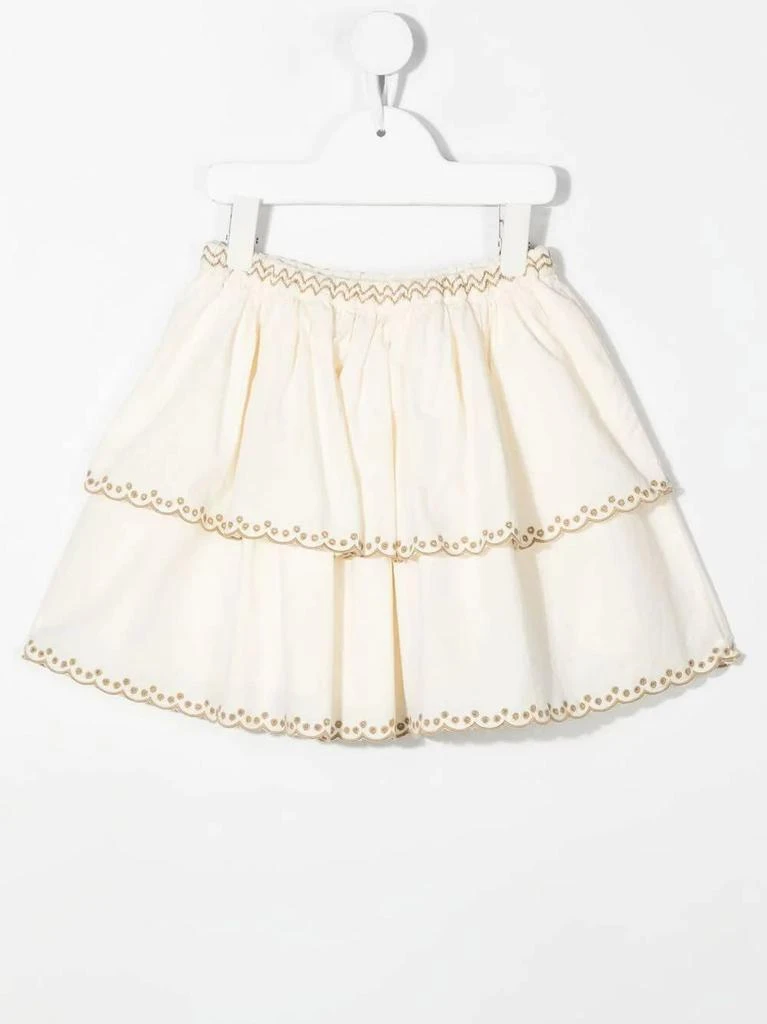 商品Bonpoint|Bonpoint Ecrù Belle Skirt,价格¥1073,第2张图片详细描述