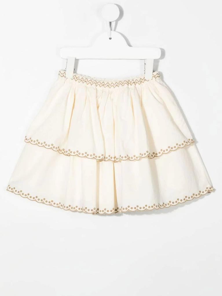 商品Bonpoint|Bonpoint Ecrù Belle Skirt,价格¥1149,第4张图片详细描述