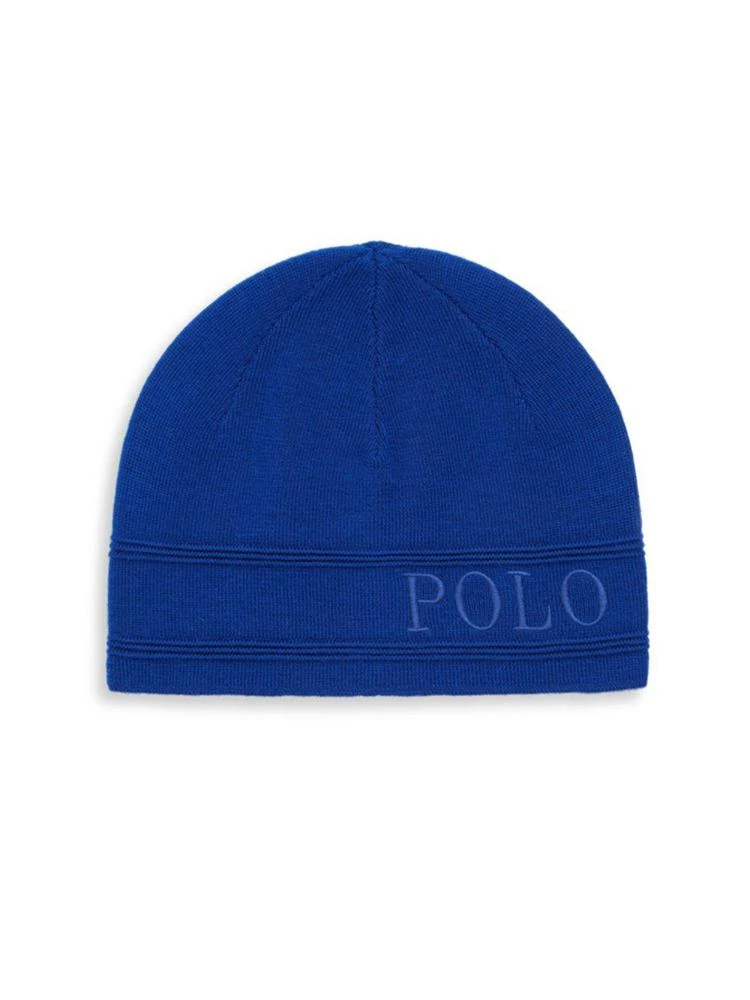 商品Ralph Lauren|Little Boy's & Boy's Polo Merino Wool Hat,价格¥140,第1张图片