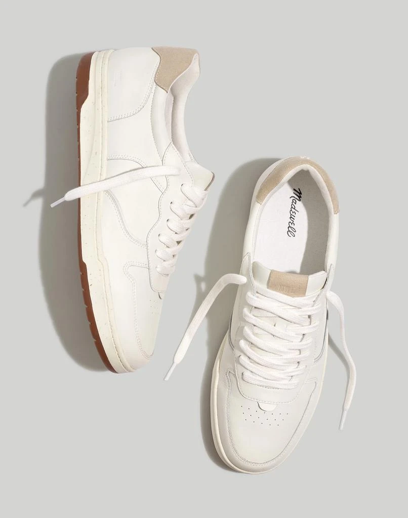 商品Madewell|Court Sneakers in Colorblock Leather and Suede,价格¥637,第5张图片详细描述