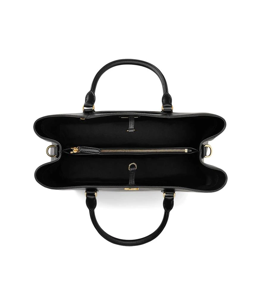 商品Ralph Lauren|Leather Large Marcy Satchel,价格¥3817,第3张图片详细描述