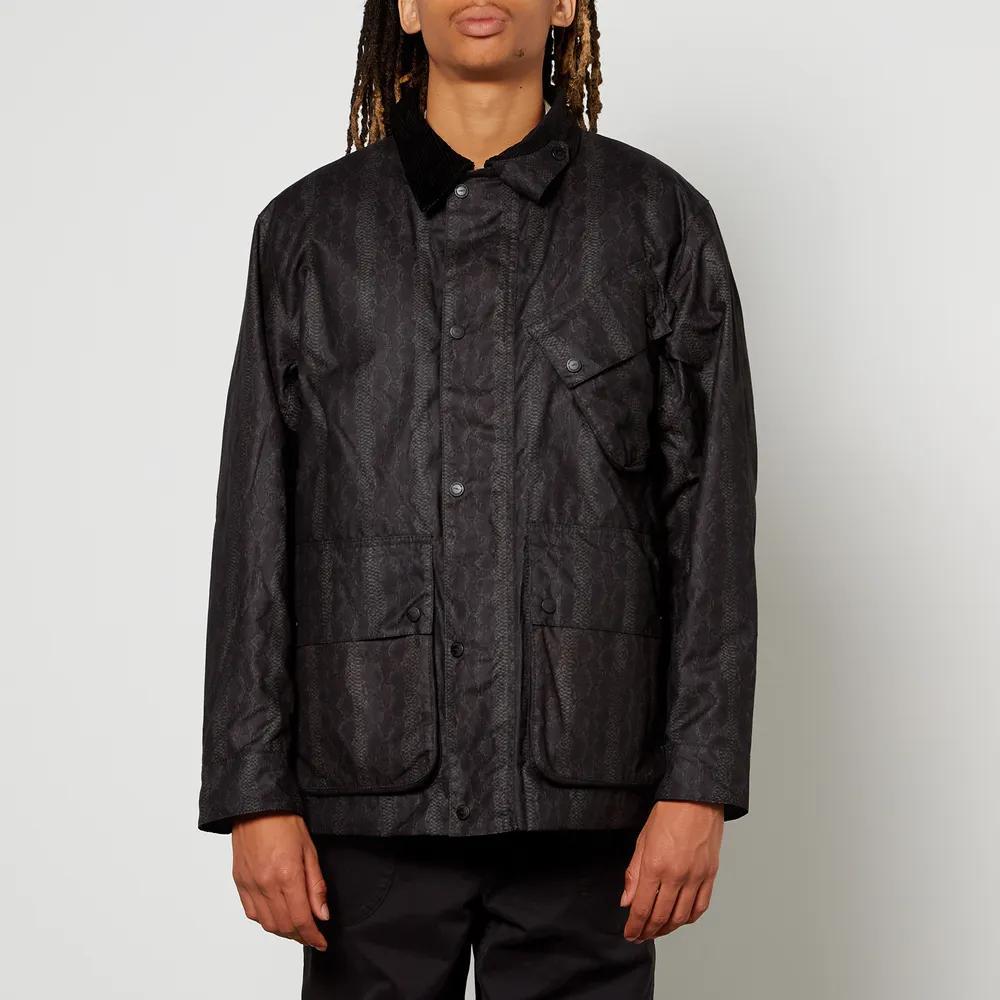 商品Barbour International|Barbour International X YMC So Not Up Snake Waxed-Cotton Jacket,价格¥3197,第1张图片