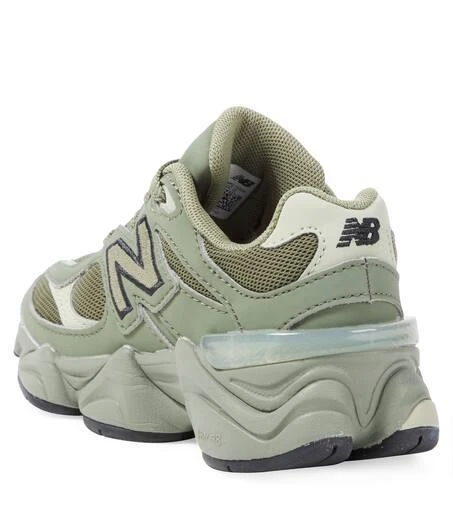 商品New Balance|9060 Kids人造皮革运动鞋,价格¥1082,第2张图片详细描述